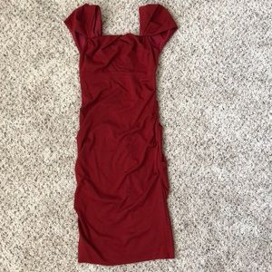🛍NICOLE MILLER RED DRESS SIZE: 6